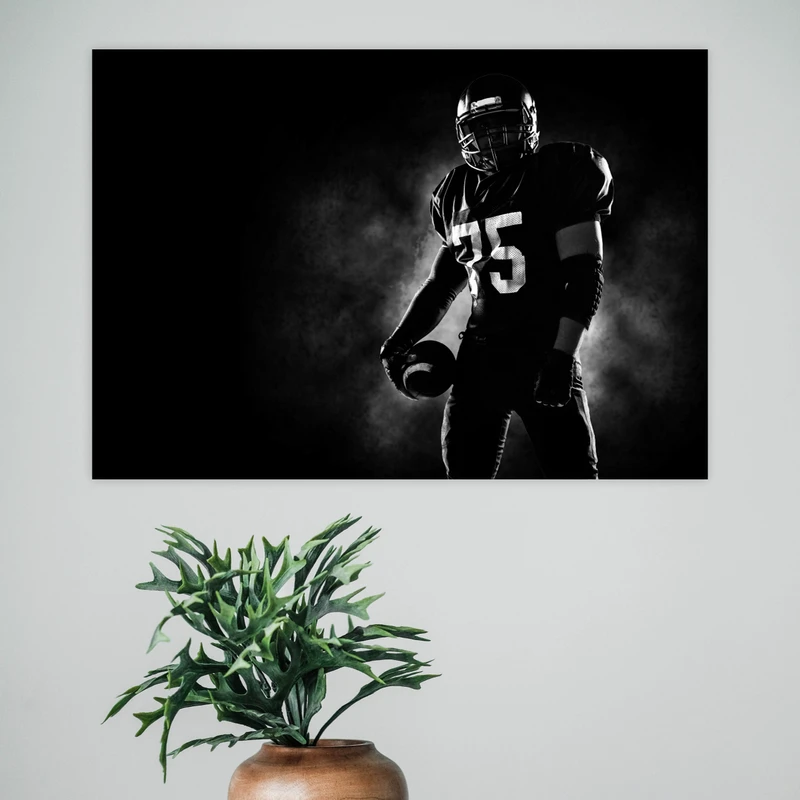 تابلو شاسی طرح فوتبال آمریکایی کد 5340