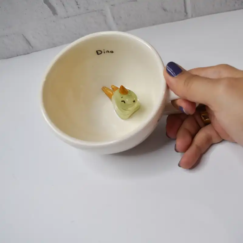 فنجان سرامیکی طرح Dino