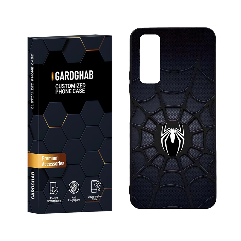 کاور گارد قاب مدل دور ژله ای پشت گلس پسرانه مناسب برای گوشی موبایل هوآوی Y7a