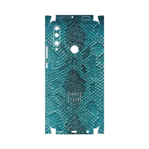 MAHOOT Blue Snake Skin-FullSkin Cover Sticker for Honor 9X