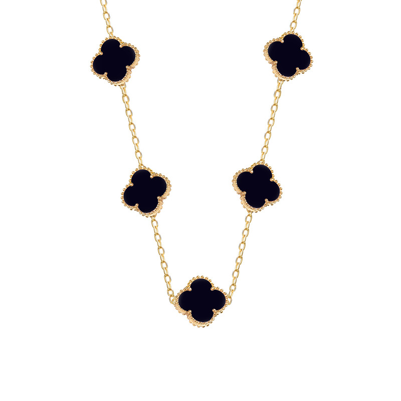 گردنبند طلا 18 عیار زنانه ماوی گالری مدل ونکلیف م 5