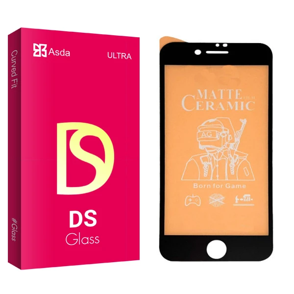 محافظ صفحه نمایش مات آسدا مدل DS glass مناسب برای گوشی موبایل اپل Iphone 7