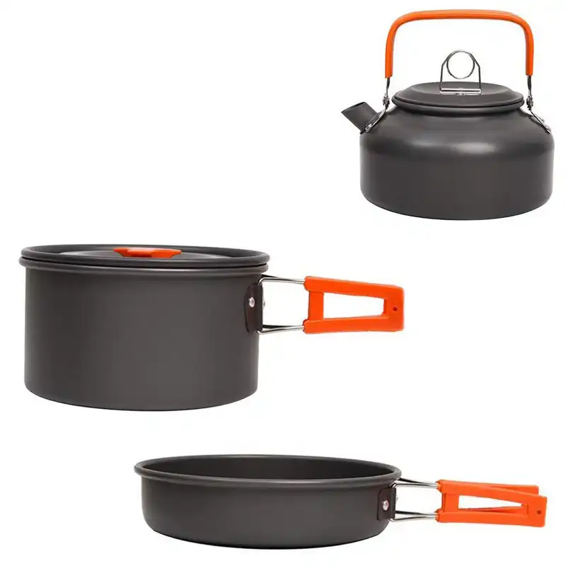 مجموعه 3 عددی ظروف سفری مدل کمپ