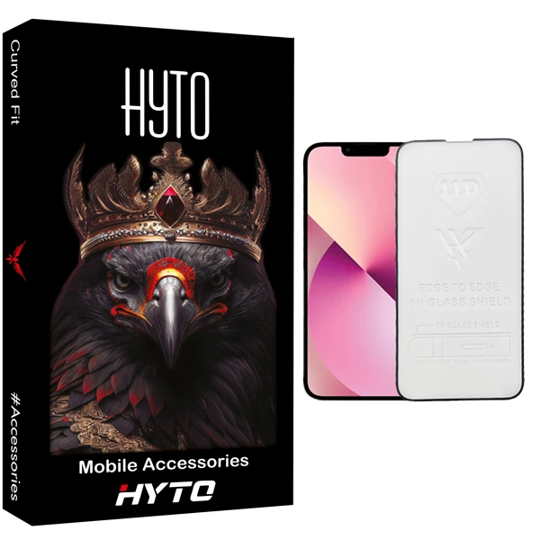 محافظ صفحه نمایش شیشه ای هیتو مدل Full Guard مناسب برای گوشی موبایل اپل iPhone 13 Mini