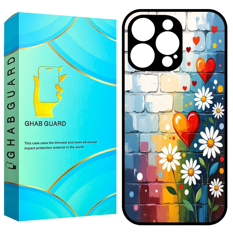 کاور قاب گارد طرح نقاشی مدل GCHP16P مناسب برای گوشی موبایل اپل iPhone 16 Pro