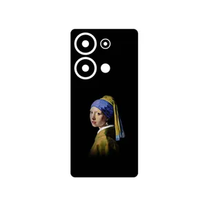 MAHOOT Girl with a Pearl Earring of Vermeer Cover Sticker for Xiaomi Poco M6 Pro 4G