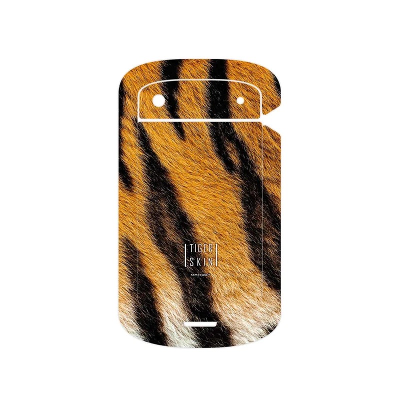 برچسب پوششی ماهوت مدل Tiger Skin مناسب برای گوشی موبایل بلک بری Bold Touch 9900