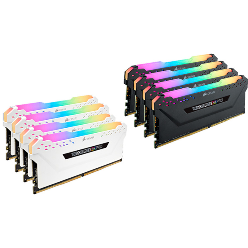 رم دسکتاپ DDR4 دو کاناله 3200 مگاهرتز CL16 کورسیر مدل VENGEANCE RGB PRO ظرفیت 16 گیگابایت