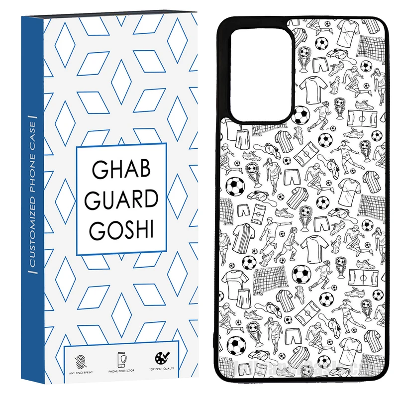 کاور قاب گارد گوشی طرح فوتبال کد TPU-118 مناسب برای گوشی موبایل سامسونگ Galaxy A72