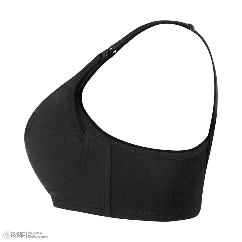 سوتین شیردهی لعیا مدل پنبه لاکرا رنگ مشکی