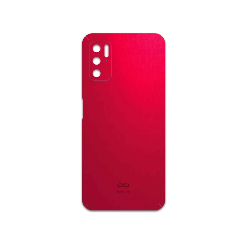 برچسب پوششی ماهوت مدل Matte-Warm-Red مناسب برای گوشی موبایل شیائومی Redmi Note 11SE