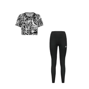 ست کراپ و لگ ورزشی زنانه مدل 56-4104 