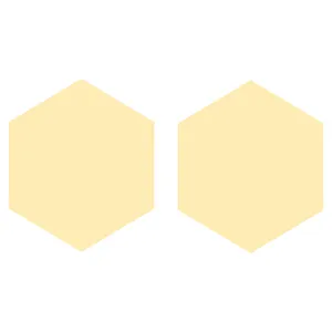 گوشواره طلا 18 عیار زنانه کرابو طرح شش ضلعی مدل Kr5275