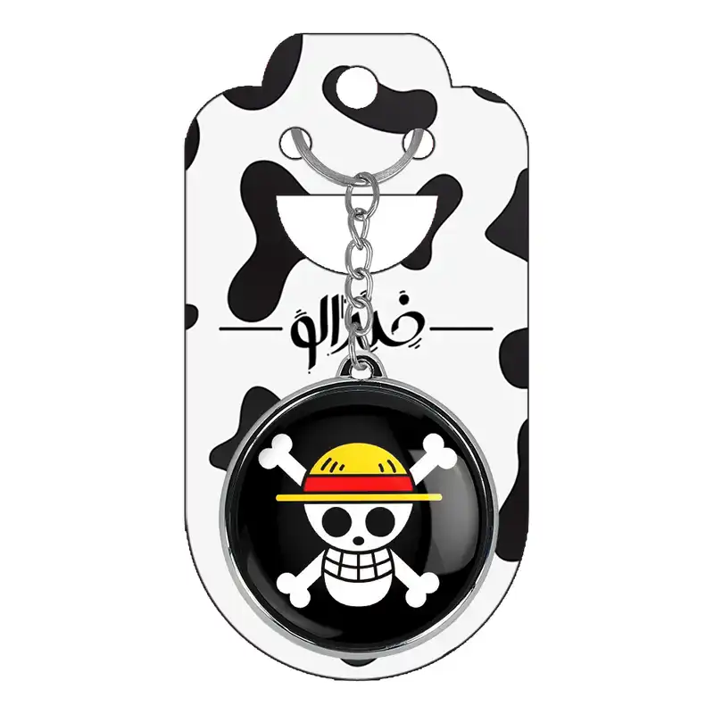 جاکلیدی خندالو طرح انیمه وان پیس One Piece مدل دوطرفه کد 1054010533