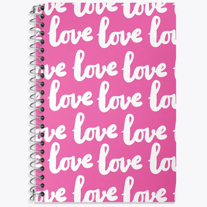 دفتر لغت 50 برگ خندالو طرح Love کد N269