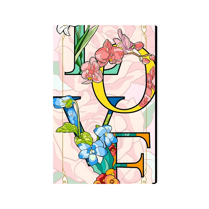 تابلو شاسی عرش مدل فانتزی عشق کد As4498