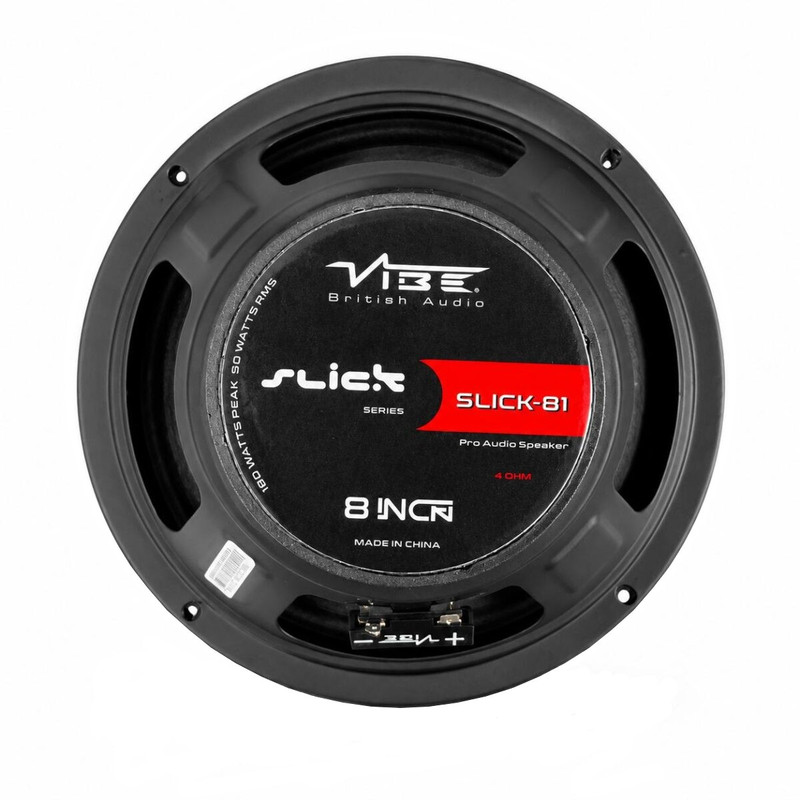 میدرنج پشت خودرو وایب ادیو مدل SLICK‑81 سایز 8 اینچ بسته 2 عددی