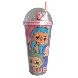 ماگ اسموتی مدل دوجداره طرح لبوبو