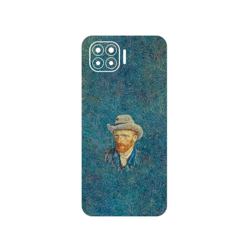 برچسب پوششی ماهوت مدل Self portrait with a gray felt hat مناسب برای گوشی موبایل اپو A93
