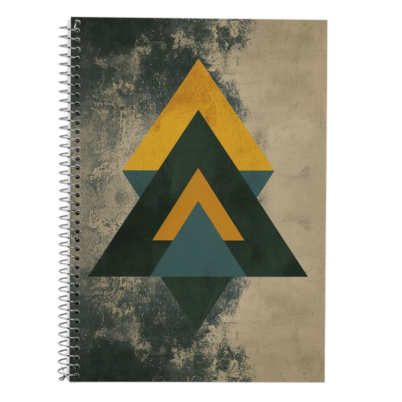 دفتر زبان 50 برگ مدوپد مدل سه خط طرح فانتزی کد DF13747