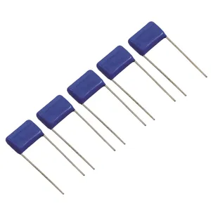 خازن پلی استر 5600 پیکوفاراد 2A مدل 562K بسته 5 عددی