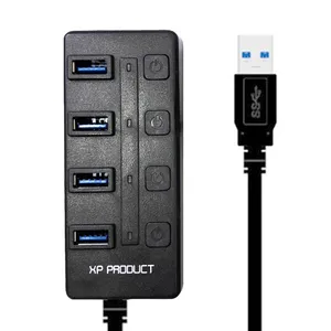 هاب 4 پورت USB 3.0 ایکس پی-پروداکت مدل XP-H835K 