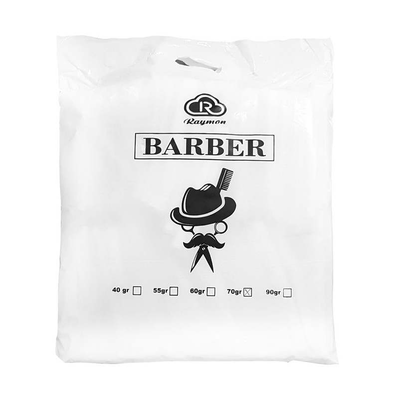 حوله یکبار مصرف ریمون مدل Barber کد 04 سایز 40×80 سانتیمتر بسته 10 عددی