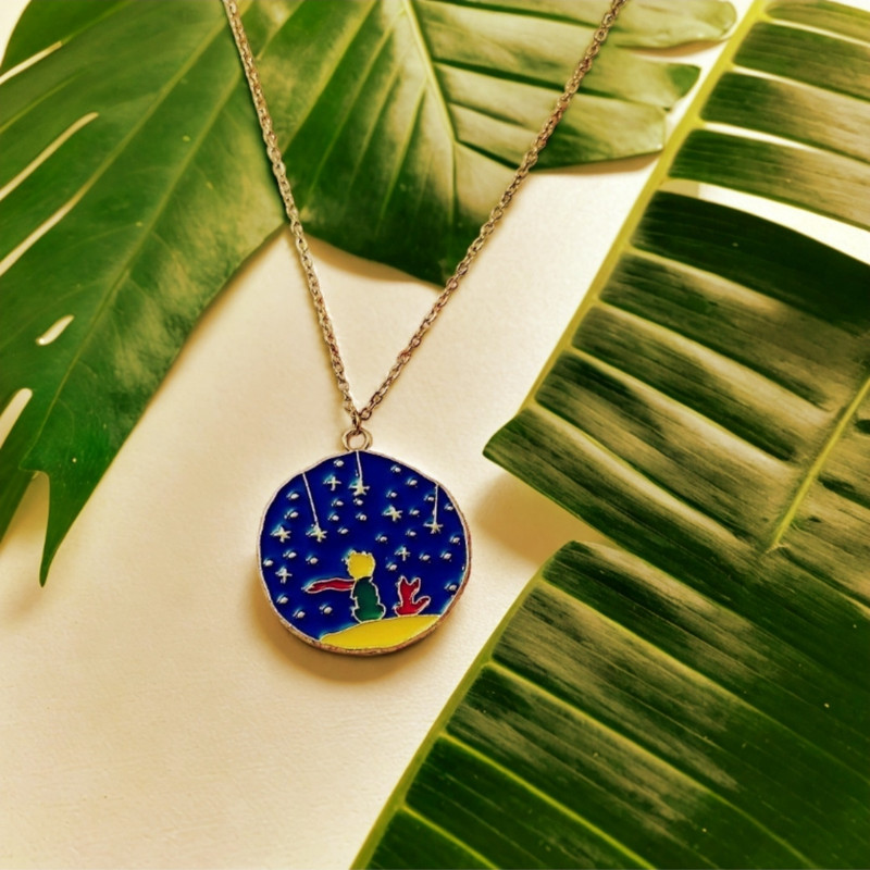 گردنبند زنانه مدل شازده کوچولو گردنبند زنانه مدل شازده کوچولو