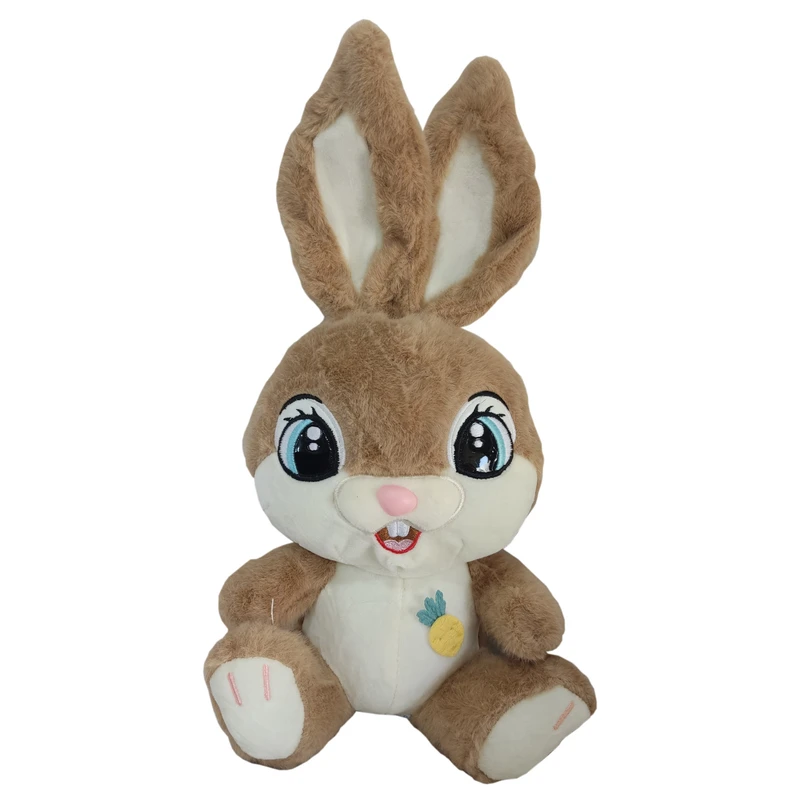 عروسک مدل خرگوش هویج به سینه ارتفاع 36 سانتی متر 