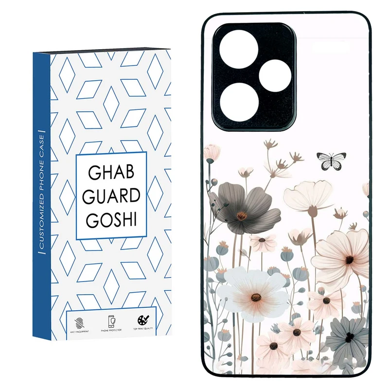 کاور قاب گارد گوشی طرح گل کد TPU-135 مناسب برای گوشی موبایل شیائومی  REDMI NOTE 13 PRO PLUS 5G