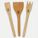 سرویس کفگیر و ملاقه 3 پارچه مدل wood