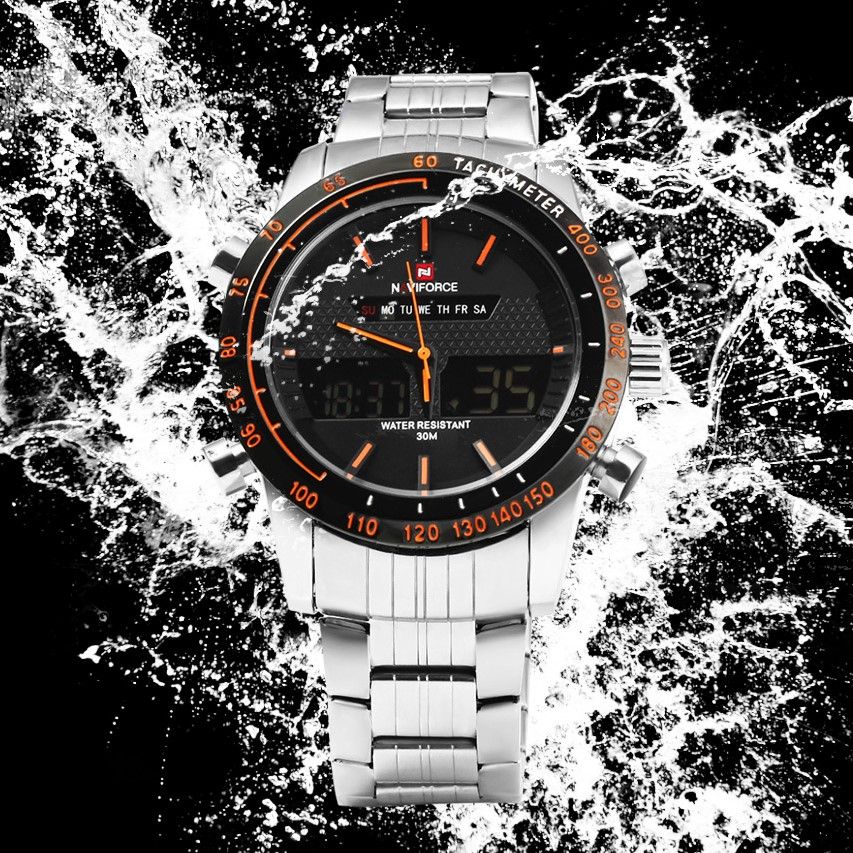 ساعت مچی عقربهای کوارتز مردانه نیوی فورس مدل NF9024 - - 4