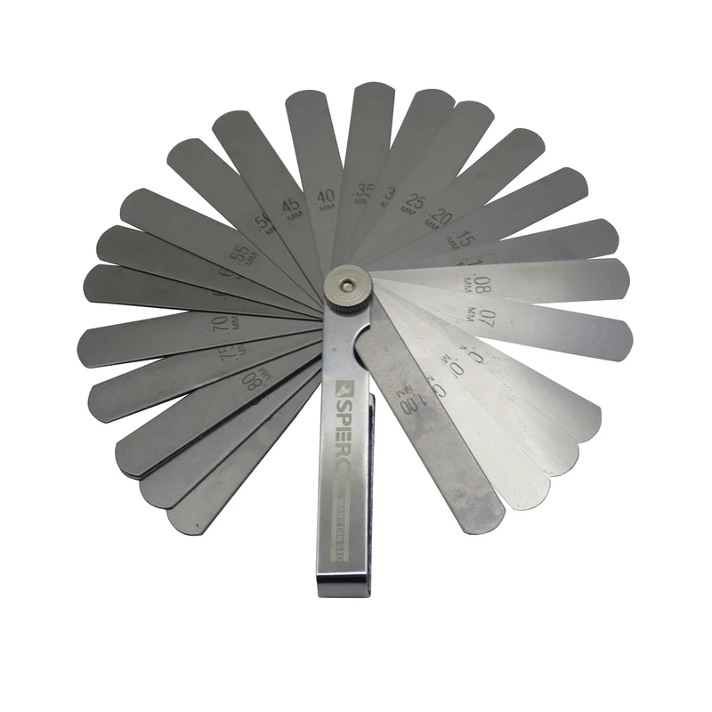 آچار فیلر اسپرو مدل YP-25BLADES  مجموعه 25 عددی 