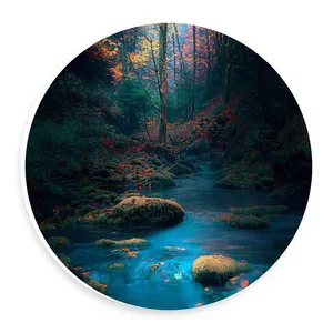  دیوارکوب طرح رودخانه و جنگل مدل wtb603