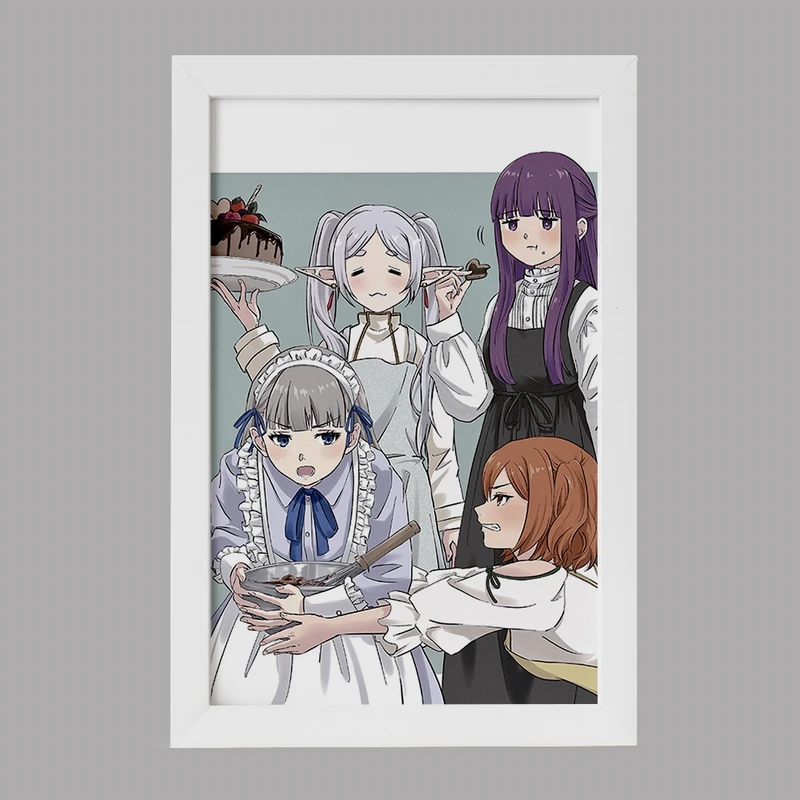 تابلو خندالو مدل انیمه فریرن (Frieren) کد 33831