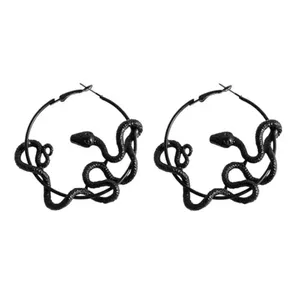 گوشواره زنانه مدل مار مارپیچ