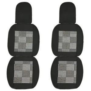 پشتی صندلی خودرو مدل عرقگیر حصیری مجموعه 2 عددی