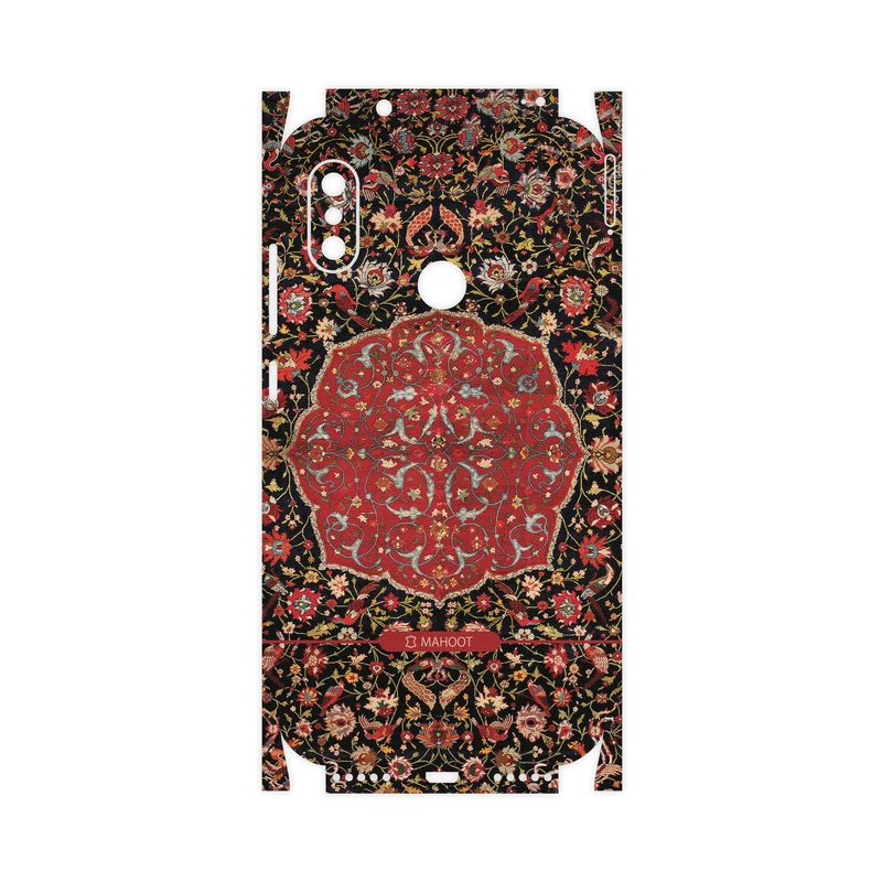 برچسب پوششی ماهوت مدل Persian-Carpet-Red-FullSkin مناسب برای گوشی موبایل شیائومی Redmi Note 6 Pro