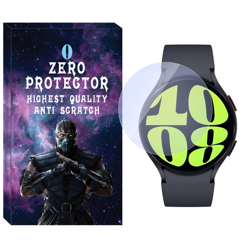 محافظ صفحه نمایش شیشه‌ای زیرو مدل SH-ZR مناسب برای ساعت هوشمند سامسونگ Galaxy watch 6 40mm