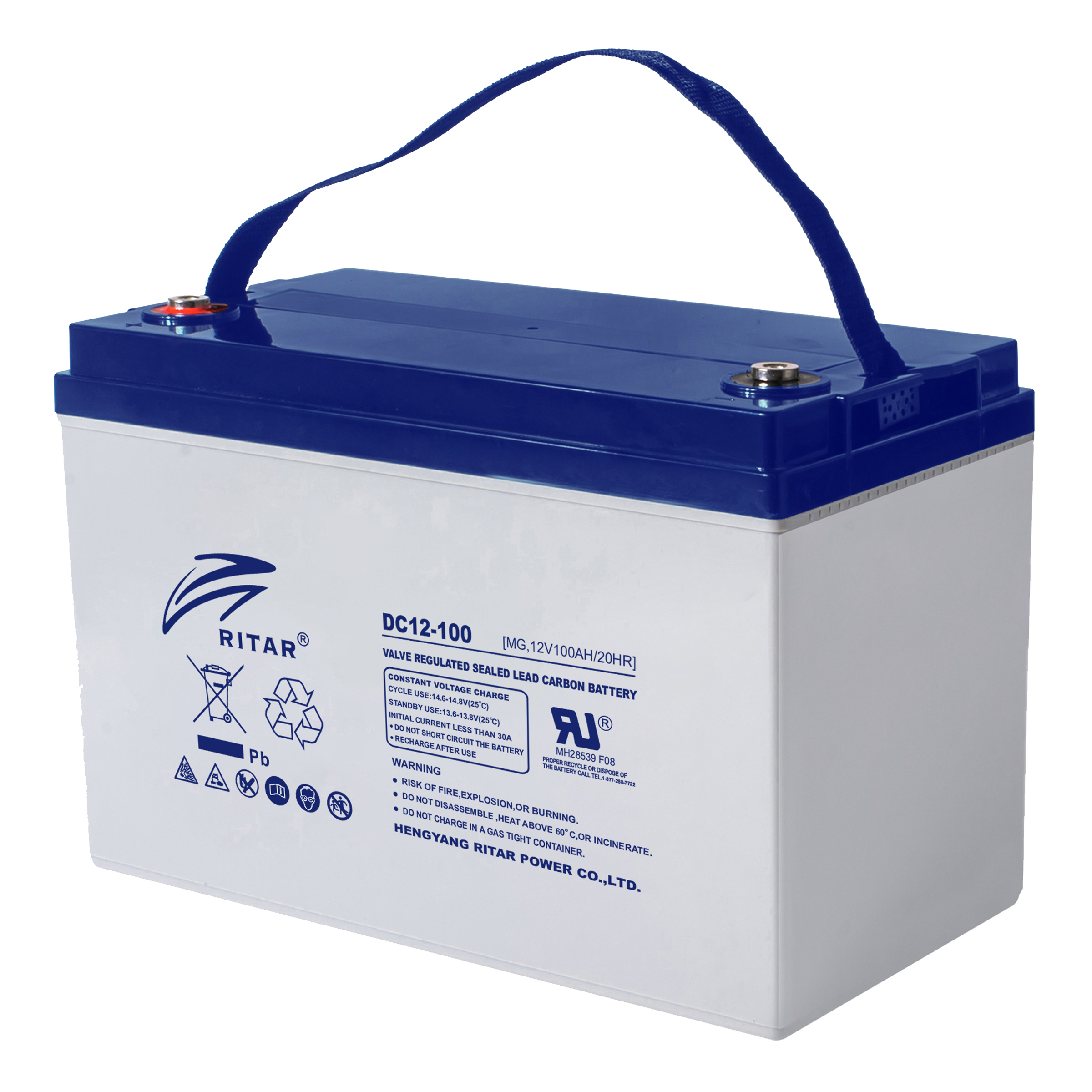 باتری خورشیدی  ریتار مدل 12V-100Ah DC ظرفیت 100آمپر ساعت