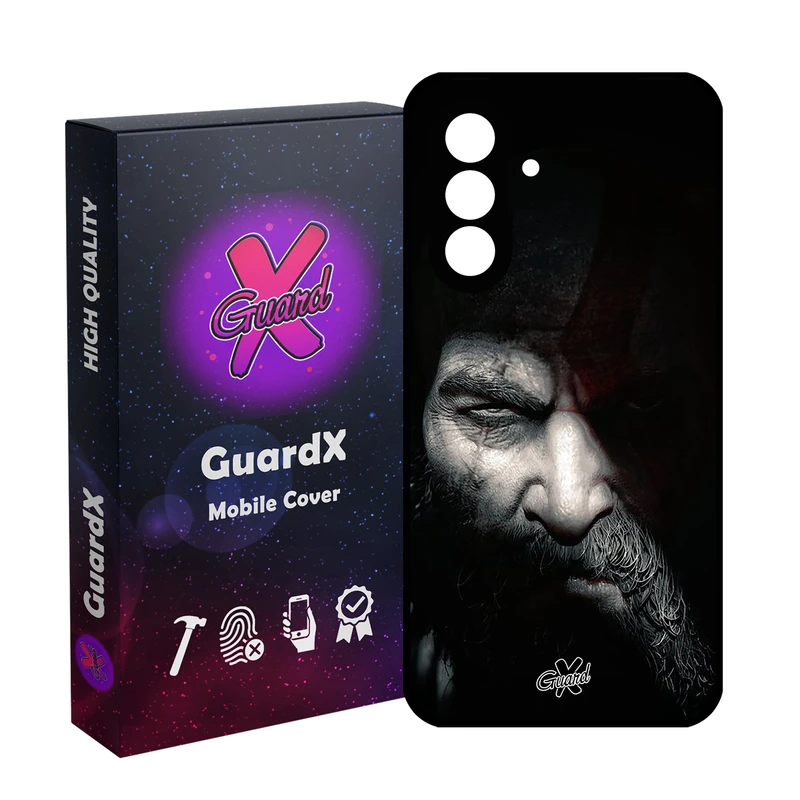 کاور گارد ایکس طرح God of War مدل 10418 مناسب برای گوشی موبایل سامسونگ Galaxy S25 FE