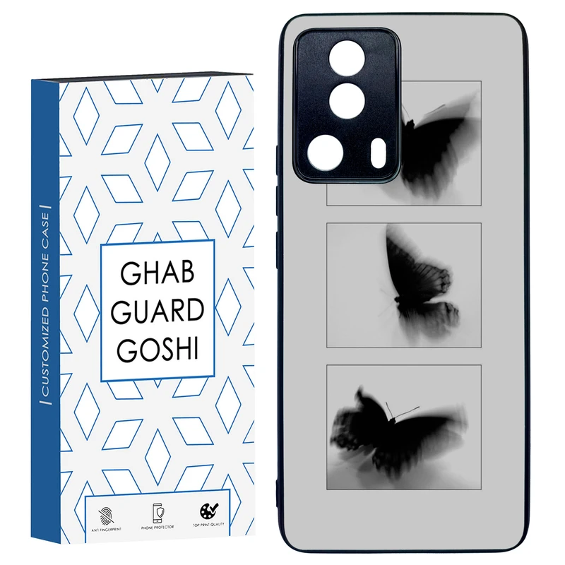 کاور قاب گارد گوشی طرح پروانه کد TPU-178 مناسب برای گوشی موبایل شیائومی Mi 13 Lite