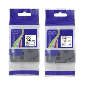 برچسب پرینتر لیبل زن مدل TZc-231 بسته 2 عددی