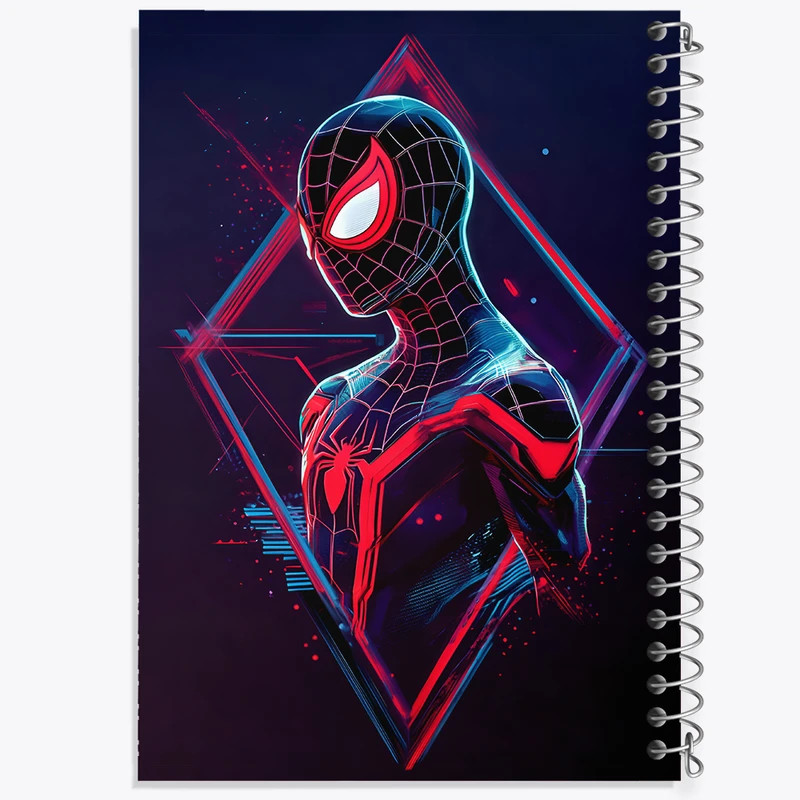 دفتر لیست خرید 50 برگ خندالو طرح مرد عنکبوتی (Spider Man) کد N3577