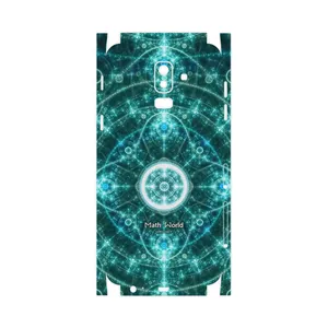 MAHOOT Mathematical Geometric Shape 4-FullSkin Cover Sticker for Samsung Galaxy J8