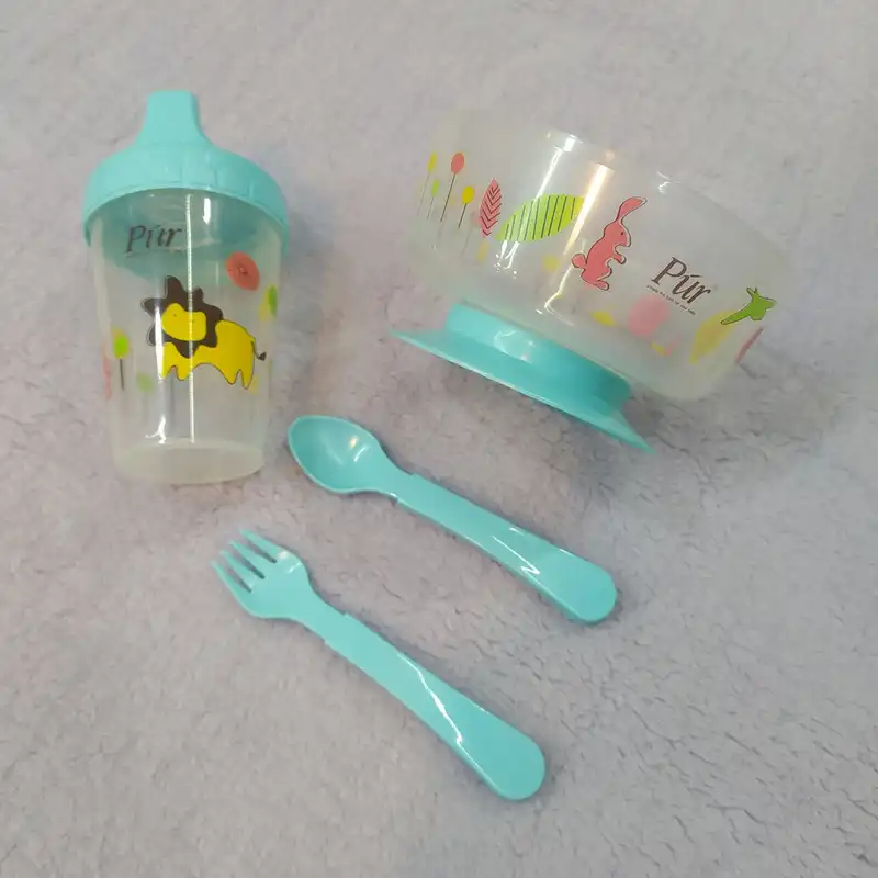 ظرف غذا 4 تکه کودک پیوور مدل LION