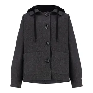 پالتو زنانه السانا مدل فرتاک کد 236971