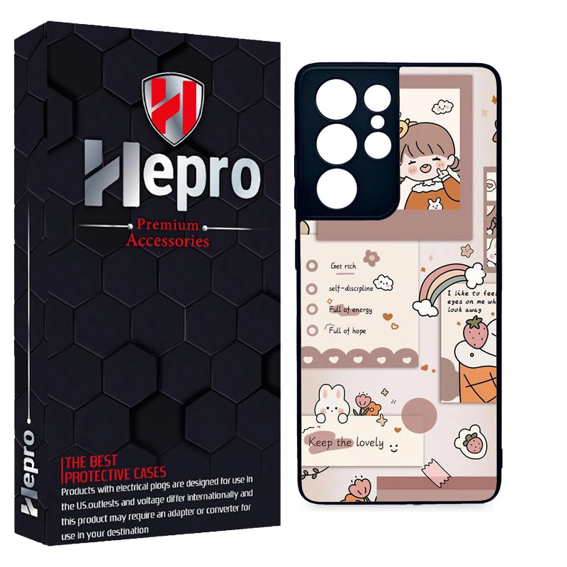 کاور هپرو طرح فانتزی مدل TPU مناسب برای گوشی موبایل سامسونگ Galaxy S21 ULTRA