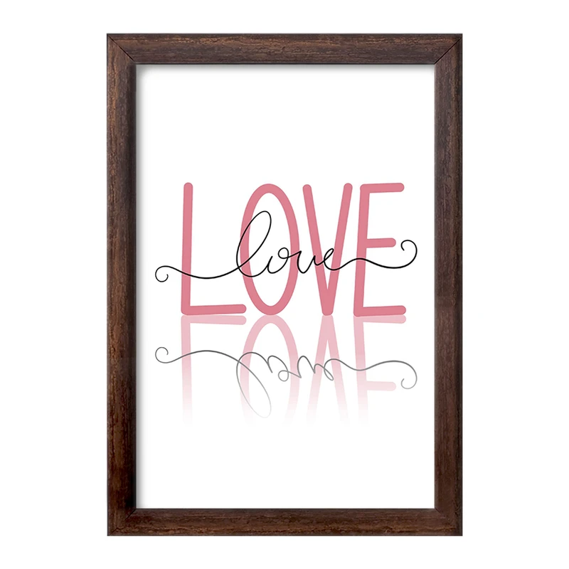 تابلو خندالو طرح عاشقانه (Love) کد F1539