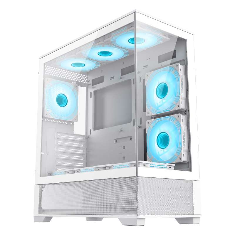کیس کامپیوتر گیم مکس مدل Vista Wh کیس کامپیوتر گیم مکس مدل Vista Wh